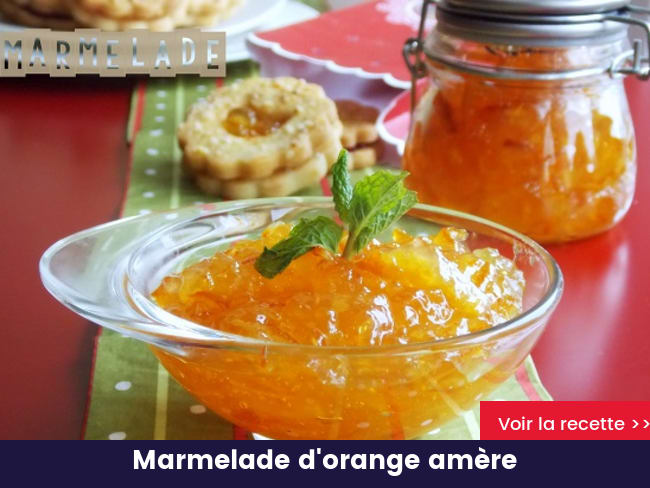 Marmelade d'orange amère